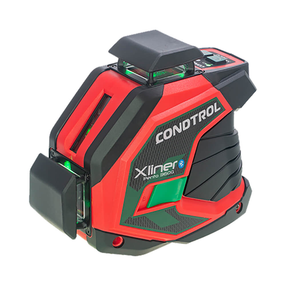 Лазерный уровень Condtrol XLiner Pento 360G Kit с зелёным лучом
