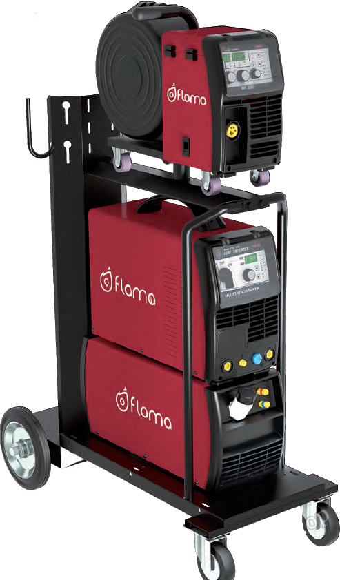 Аппарат для полуавтоматической сварки FLAMA MULTIMIG 400F DUAL PULSE
