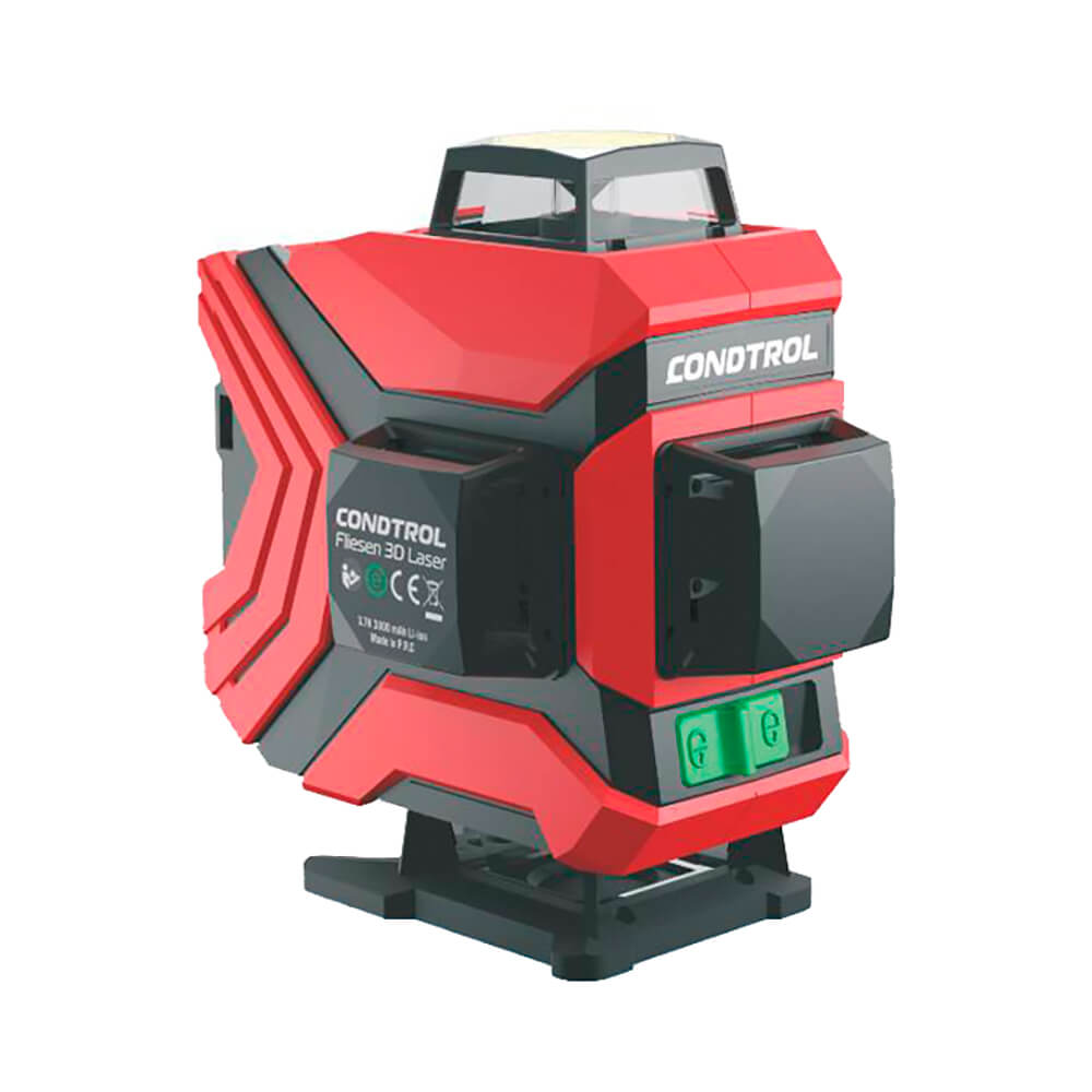 Лазерный уровень Condtrol Fliesen 3D Laser с зеленым лучом
