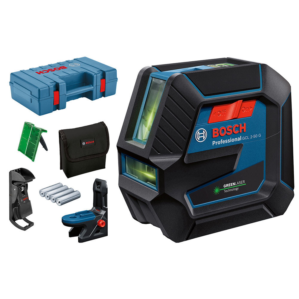 Лазерный уровень Bosch GCL 2-50 G + DK 10 (0.601.066.M02)
